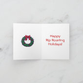 かわいいライオンの休日カード シーズンカード (内部)