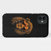 かわいいライオンの動物の男の子 Case-Mate iPhoneケース (裏面(横))