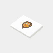 かわいいライオンの絵 ポストイット (アングル)