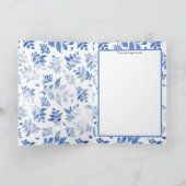 かわいいライオンの赤ちゃんシャワーまたは誕生日 カード (内部)