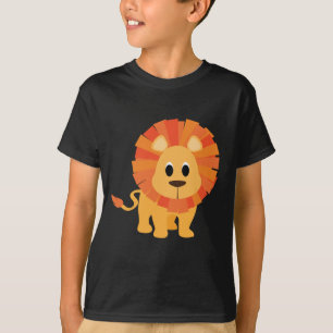 かわいいライオンのTシャツ Tシャツ