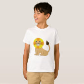 かわいいライオンは私の友達だ Tシャツ (正面フル)