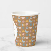 かわいいライオンベビーキッズアニマルカスタムバースデーパーティー 紙コップ (左)