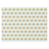 かわいいライオン魚釣りオンザムーンウォーターカラー テーブルクロス (正面(横))