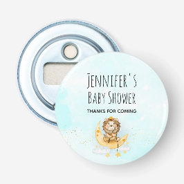 かわいいライオン魚釣りオンザムーンベビーシャワー 栓抜き