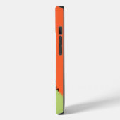 かわいいライオン オレンジ グラフィック Case-Mate iPhoneケース (裏面 / 左)