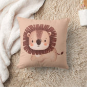 かわいいライオン クッション (ブランケット)