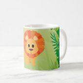 かわいいライオン コーヒーマグカップ (正面右)