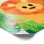 かわいいライオン フォトプリント (角)