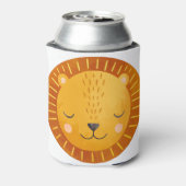 かわいいライオン 缶クーラー (缶裏面)