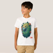 かわいいライオン Tシャツ (正面フル)