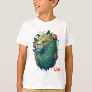 かわいいライオン Tシャツ
