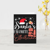 かわいいライセンス取得のエステティシャン スキンケア ビューティシャン クリ カード (黄色い花)