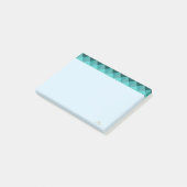 かわいいライトグリーン ミント ポストイット (アングル)