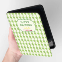 かわいいライム柄 ハッピーな読書