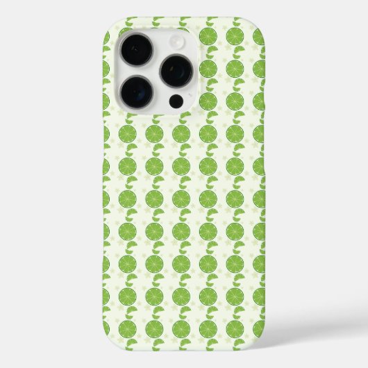 かわいいライム柄 Case-Mate iPhoneケース (裏面)