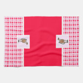 かわいいラクダ キッチンタオル (横)