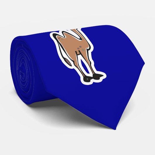 かわいいラクダ; 青い ネクタイ (ロール)