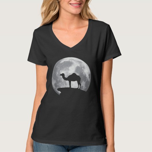 かわいいラクダ Tシャツ (正面)