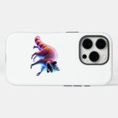 かわいいラクーンの芸術 Case-Mate iPhoneケース (裏面 (横))