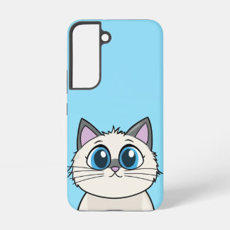 かわいいラグドールのスマホケース SAMSUNG GALAXY S22ケース