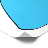 かわいいラグドール友達と弓とドレスを持つ女の子 ポスター (角)