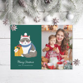 かわいいラグドール猫の写真 シーズンカード