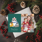 かわいいラグドール猫の写真 シーズンカード