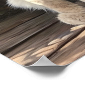 かわいいラグドール猫アートプリントポスター ポスター (角)