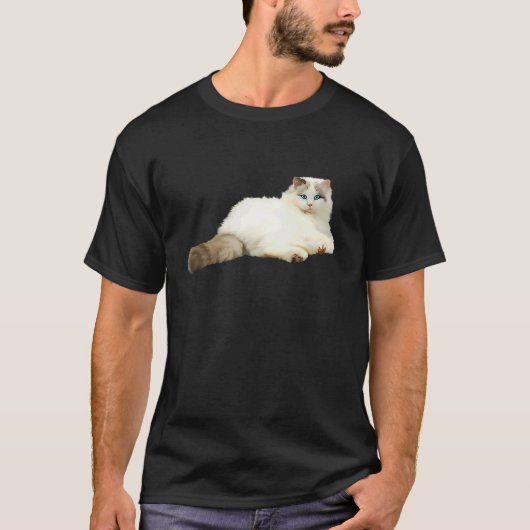かわいいラグドール猫 1 Tシャツ (正面)