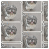 かわいいラサApso ファブリック (見本)