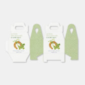 かわいいラッキーシャムロックセントパトリックの日の赤ちゃんシャワー フェイバーボックス (折り畳みなし)