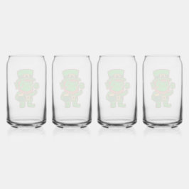 かわいいラッキー・レプラシャン ガラス缶