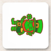 かわいいラッキー・レプラシャン コースター (正面)