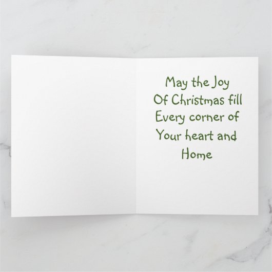 かわいいラッコ カード (内部)