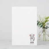 かわいいラットの文房具 便箋 (スタンド正面)