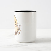 かわいいラテマグ ツートーン ツートーンマグカップ (中央)