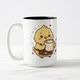 かわいいラテマグ ツートーン ツートーンマグカップ