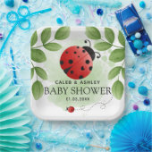 かわいいラディバグベビーシャワー紙プレート ペーパープレート (パーティー)