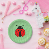 かわいいラディバグ紙プレート ペーパープレート (パーティー)