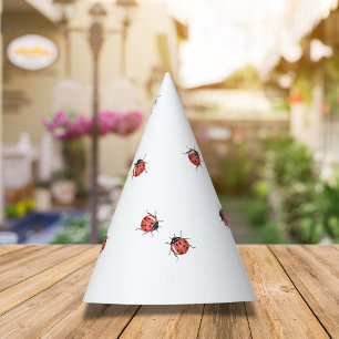 かわいいラディバグ赤ちゃんシャワーパーティー帽子 パーティーハット