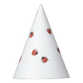 かわいいラディバグ赤ちゃんシャワーパーティー帽子 パーティーハット (正面)