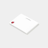 かわいいラディバグ・キッパーソナライズされたズ ポストイット (アングル)