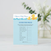 かわいいラバーアヒルテーマベビーシャワーゲーム (スタンド正面)