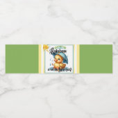 かわいいラバーアヒル赤ちゃんシャワー ペットボトルラベル (シングルラベル)