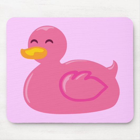 かわいいラバーダッキー マウスパッド (正面)