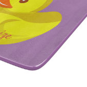 かわいいラバーダックサンダー_コーブ カッティングボード (角)