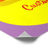 かわいいラバーダックサンダー_コーブ ポスター (角)