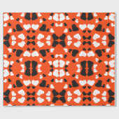 かわいいラビットハロウィーンギフトラッピング紙 ラッピングペーパー (フラット)