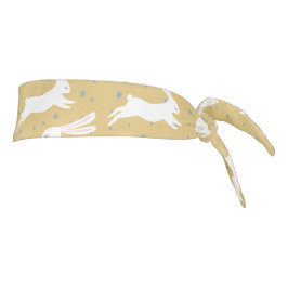 かわいいラビットパターンデザイン タイヘッドバンド